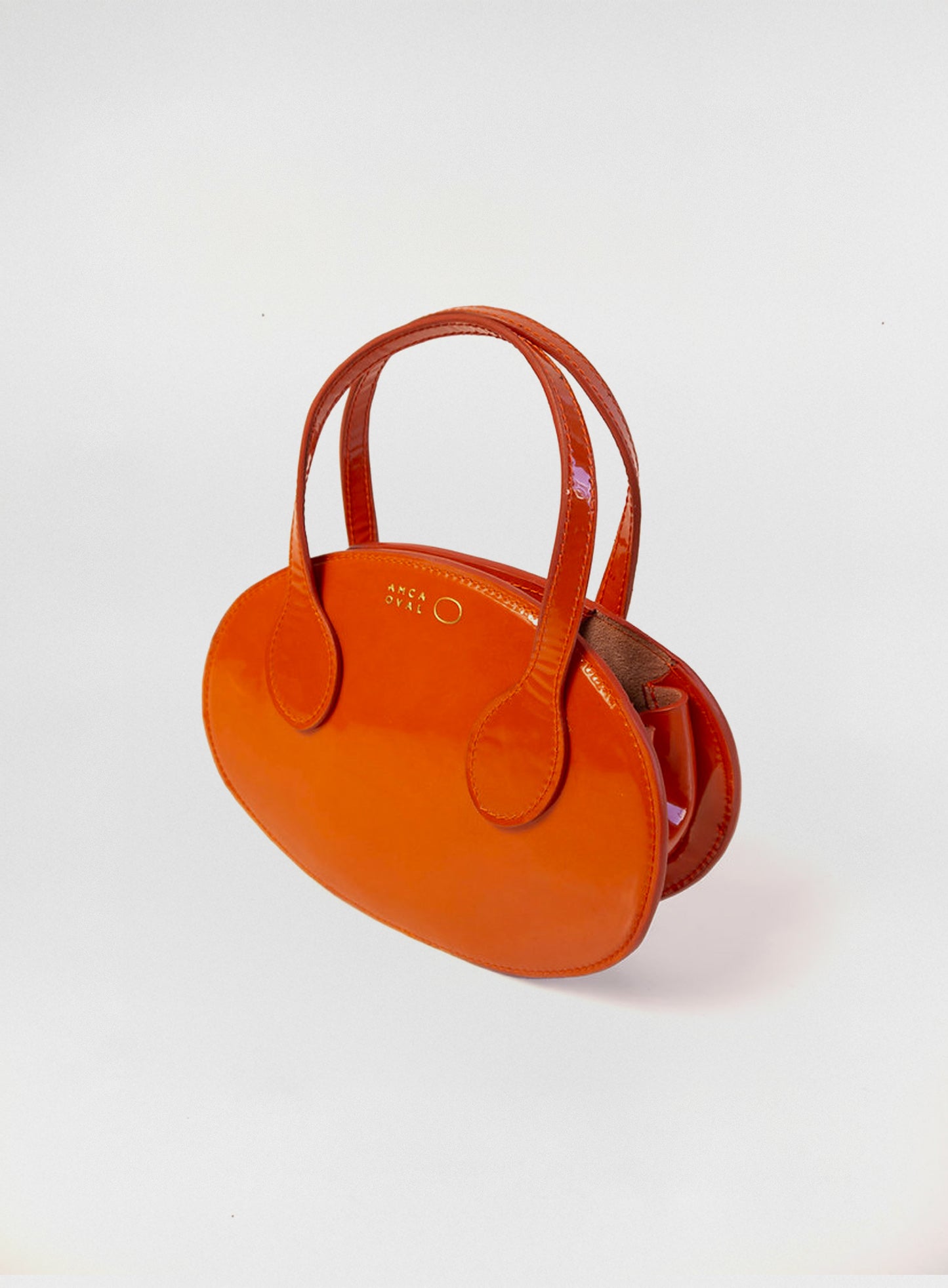Mini Oval orange bag