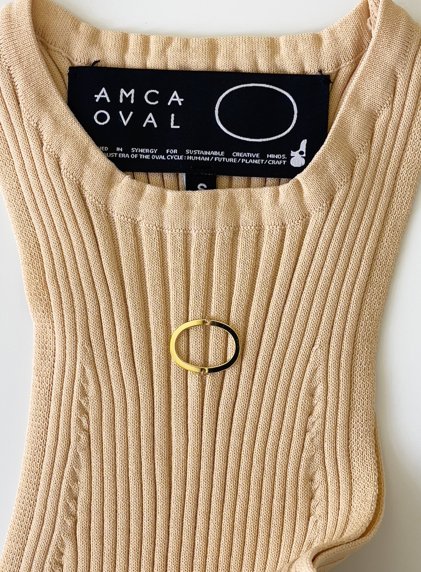 tank top knitwear oval fashion amca craft