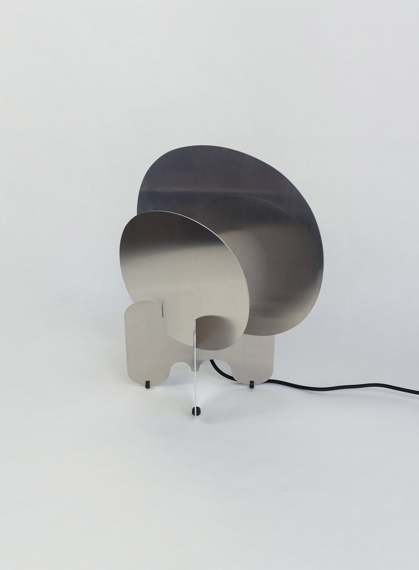 oval metal aluminium lamp aurora medium light interior design cool
