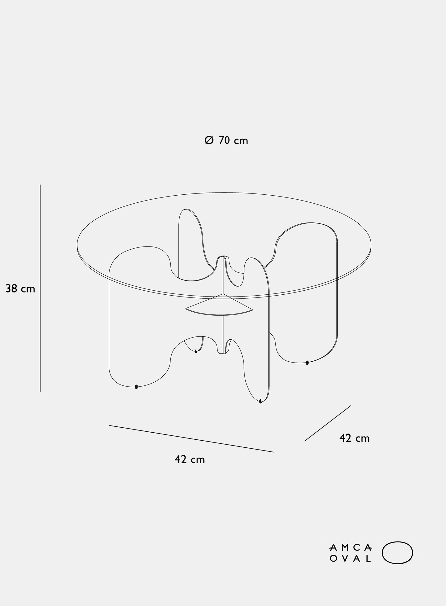 Aurora coffee table
