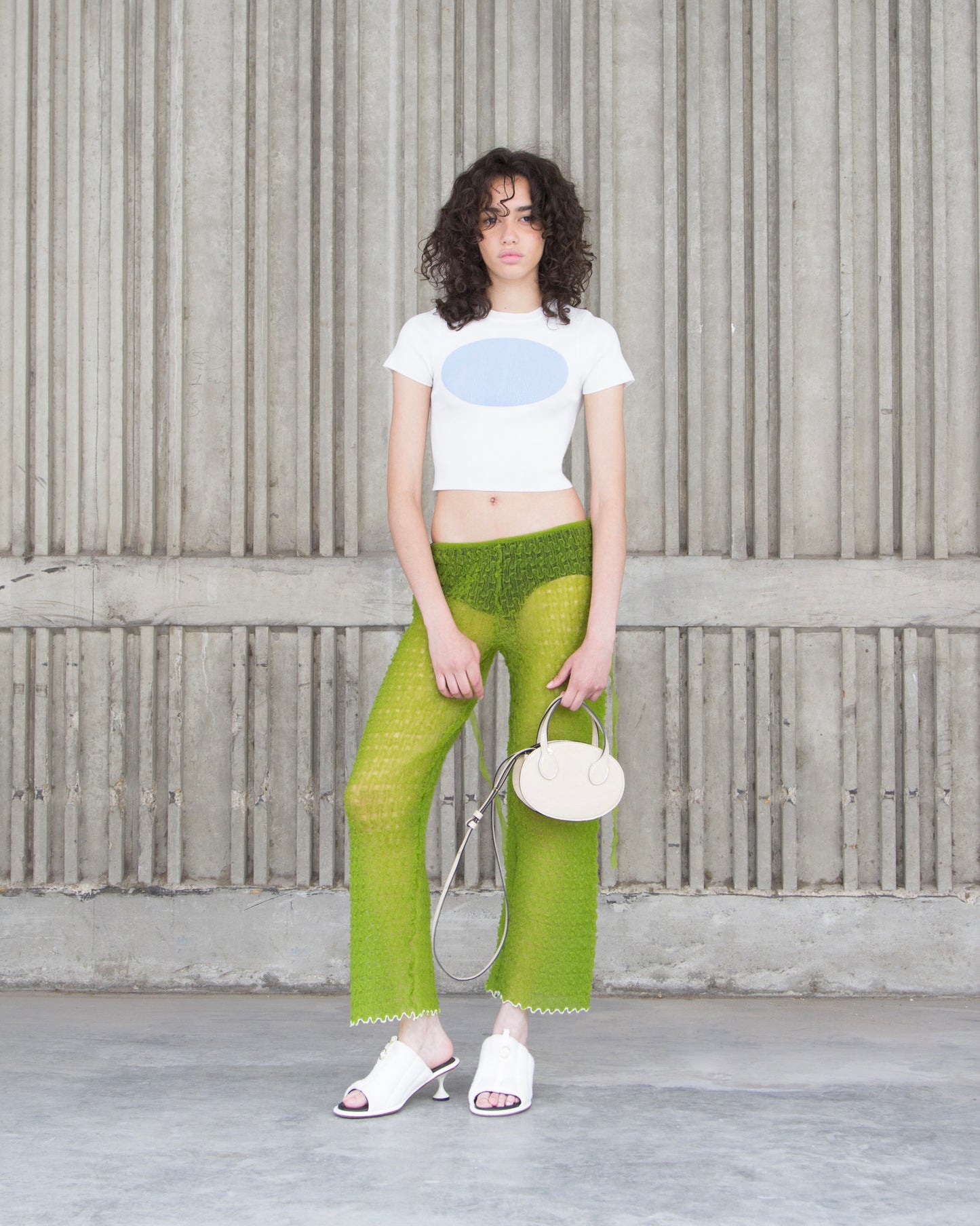 Mini-tee Colorama : WHITE SKY - MINI TEE - AMCA OVAL