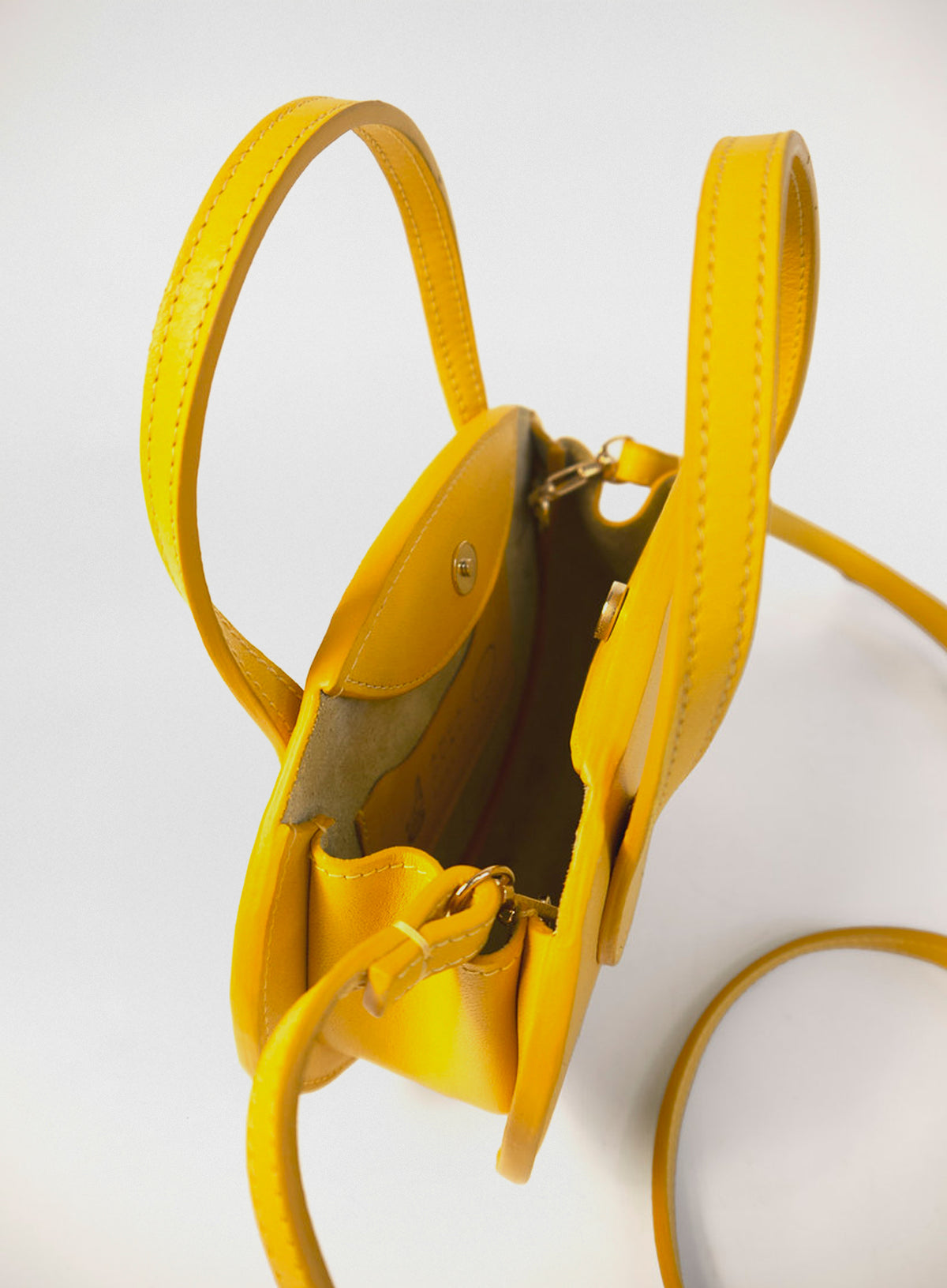 Mini sac Oval Jaune - MINI SAC - AMCA OVAL