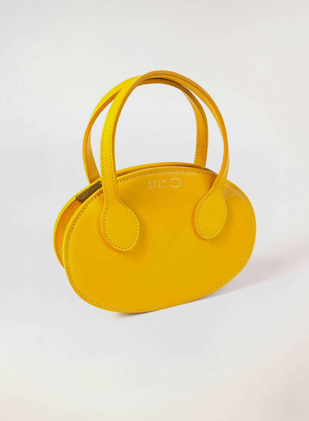 Mini sac Oval Jaune - MINI SAC - AMCA OVAL