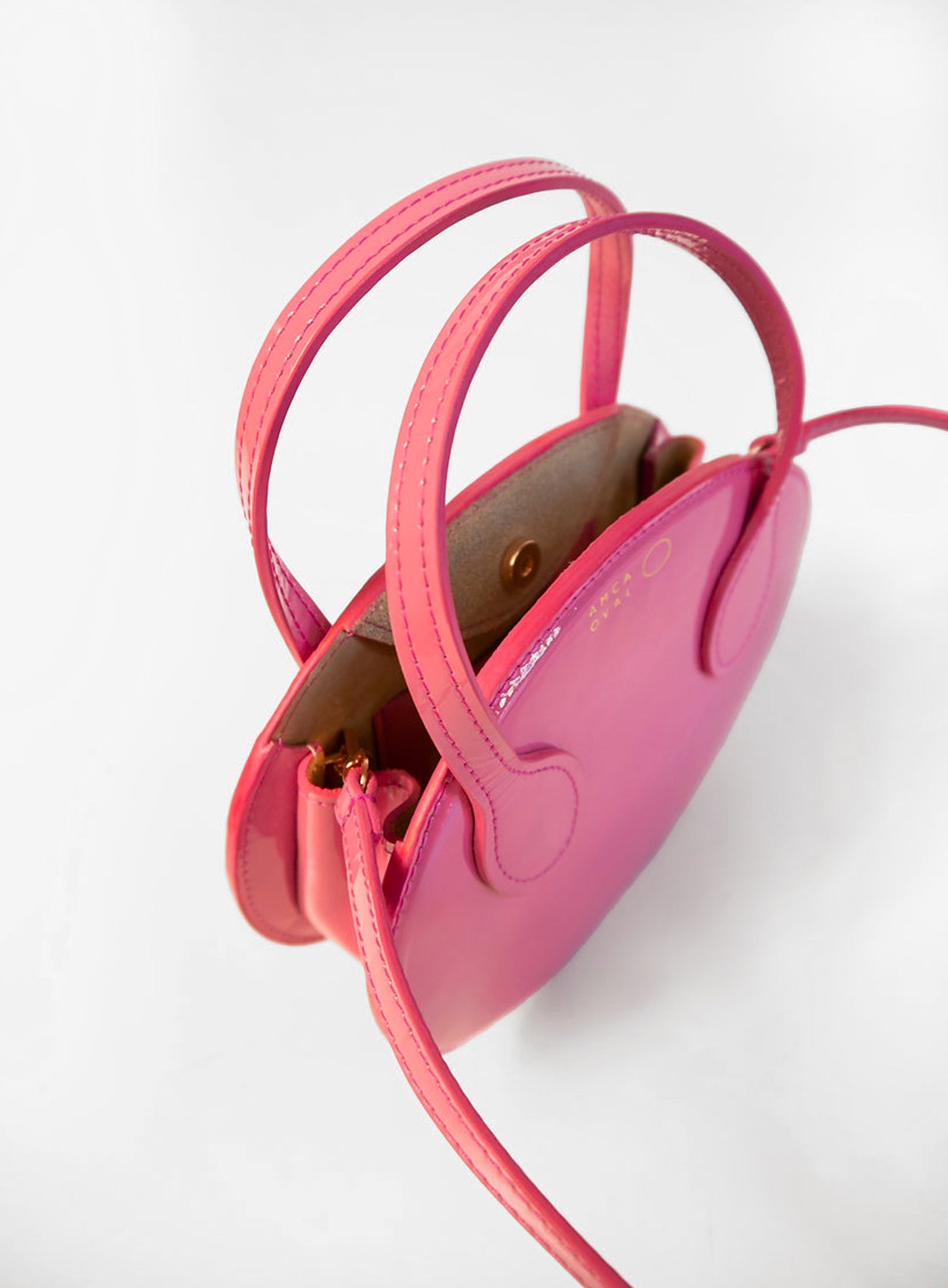 Mini Oval pink bag