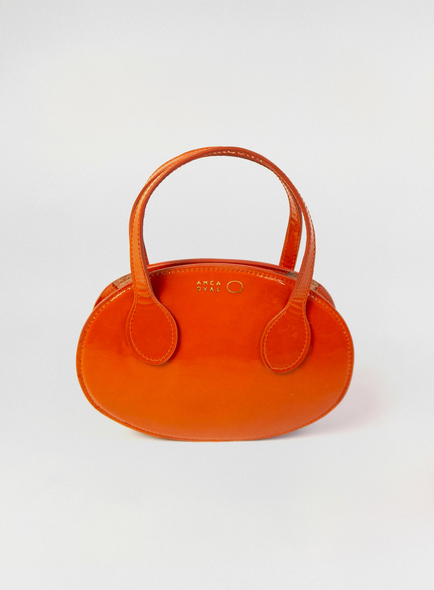 Mini Oval orange bag
