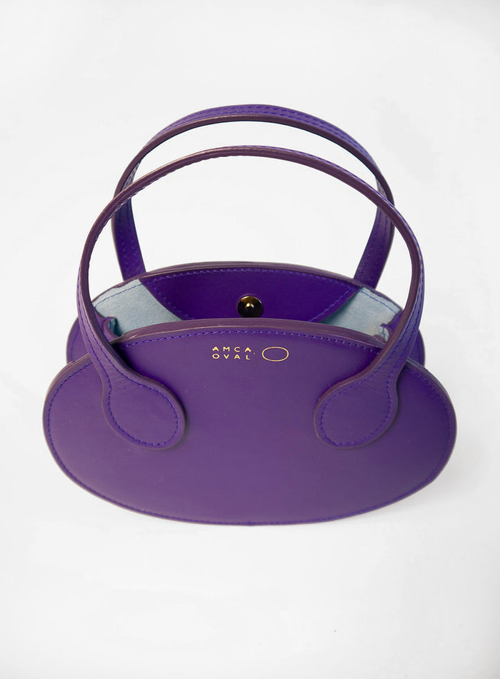 Mini sac Oval Violet