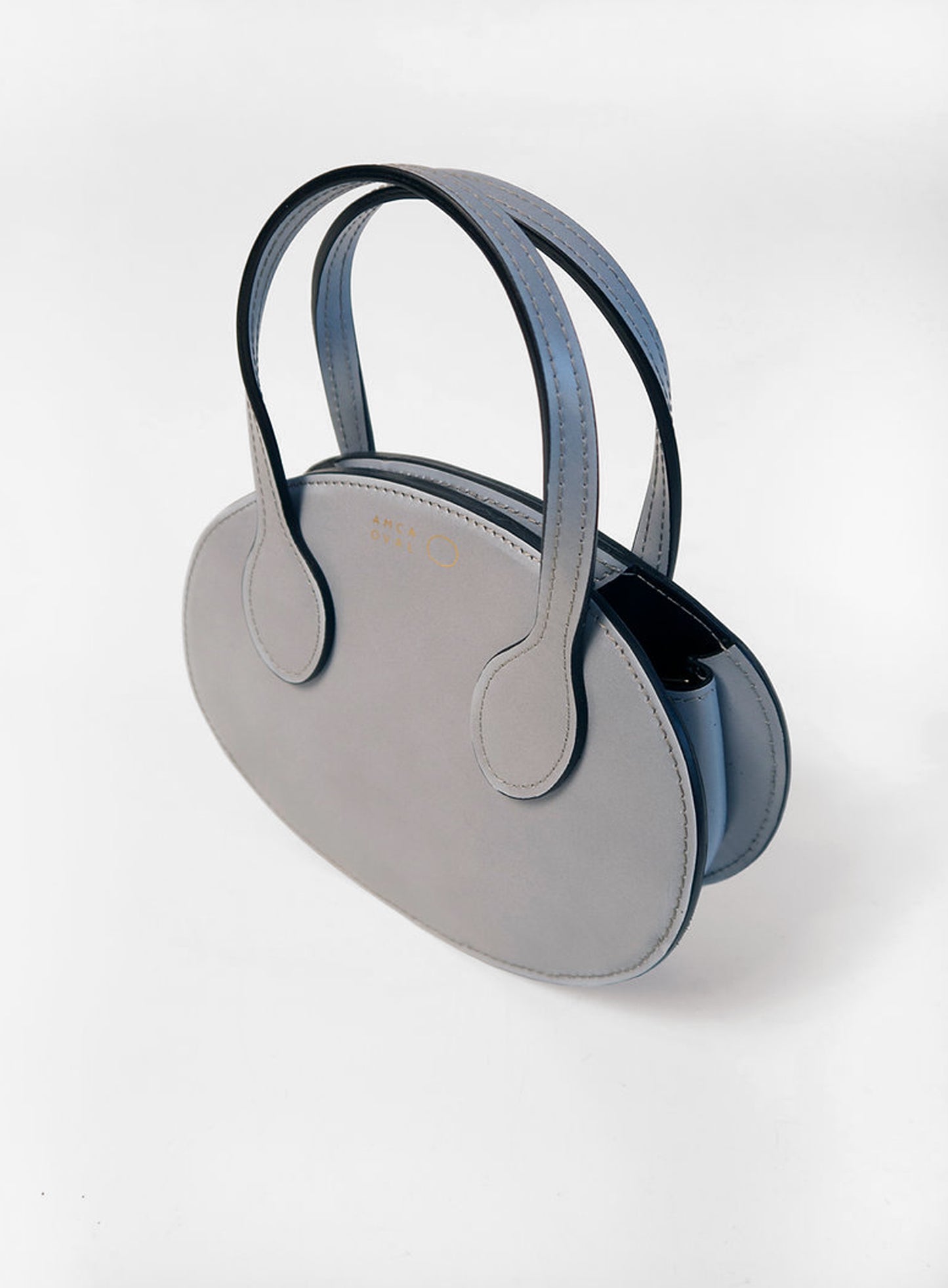 Mini Oval gray bag