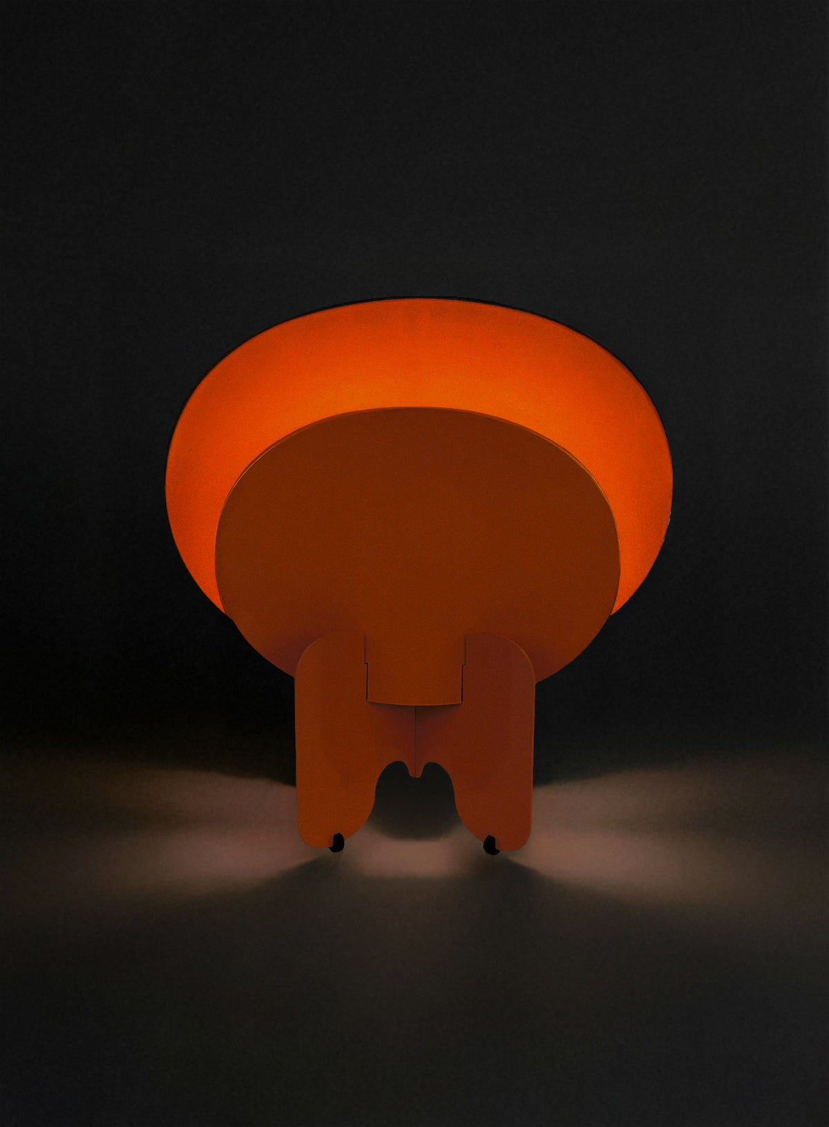 Lampe Aurora : "TANGERINE" - THERMOLAQUE COLOR - AMCA OVAL
