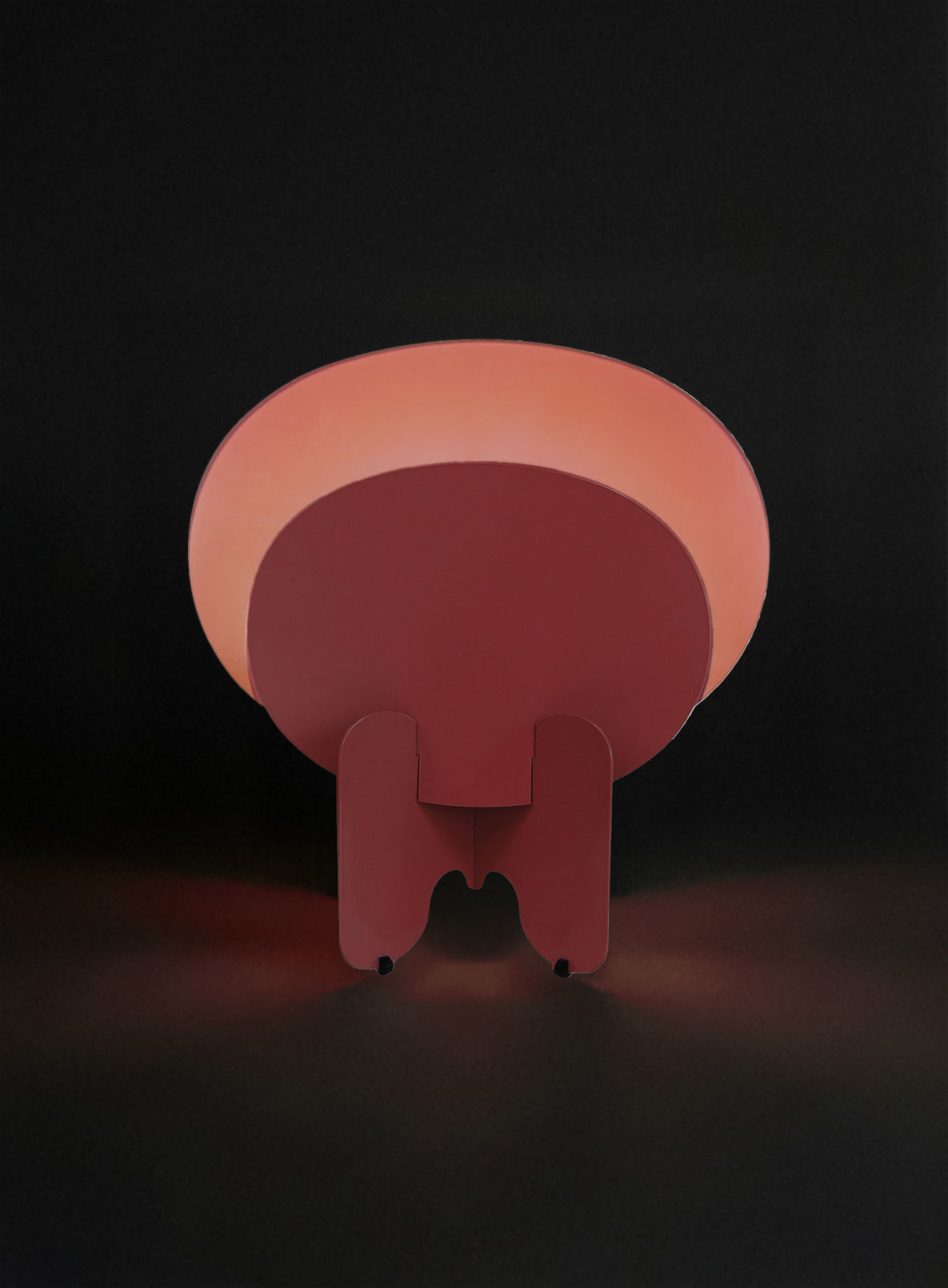 Lampe Aurora : "BUBBLE-GUM" - THERMOLAQUE COLOR - AMCA OVAL