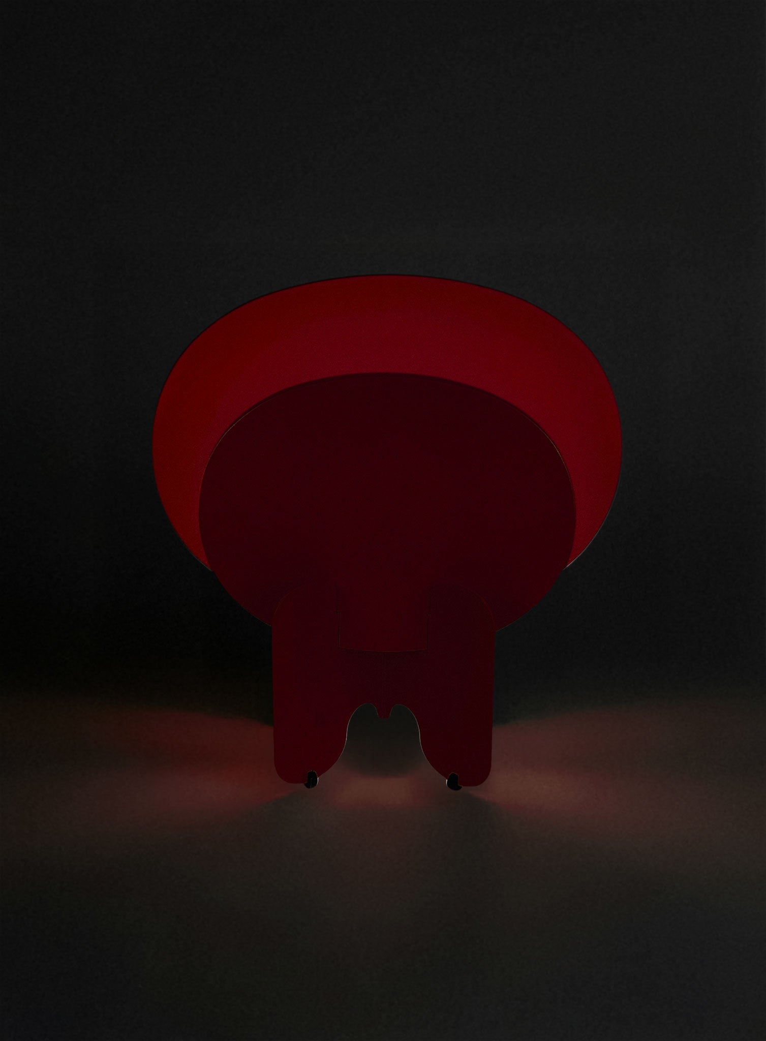 Lampe Aurora : "BURGUNDY" - THERMOLAQUE COLOR - AMCA OVAL