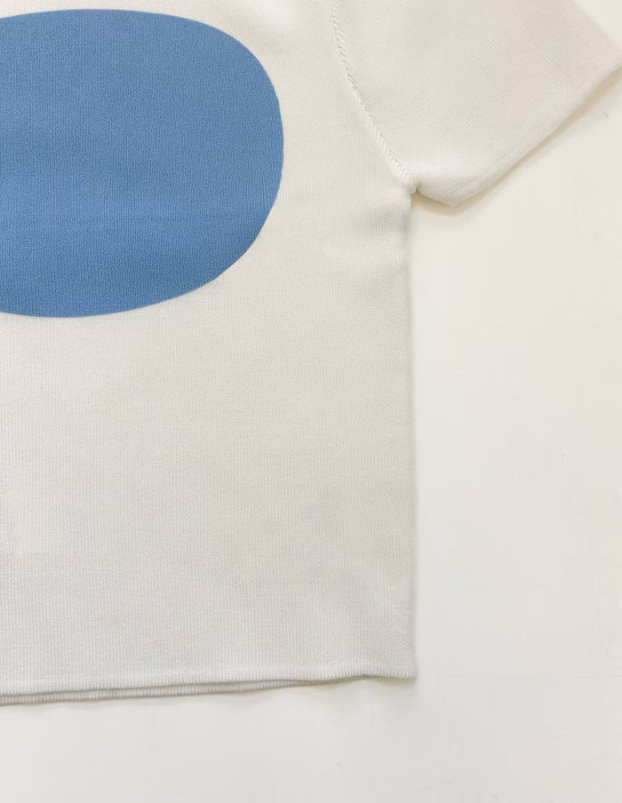 Mini-tee Colorama : WHITE SKY