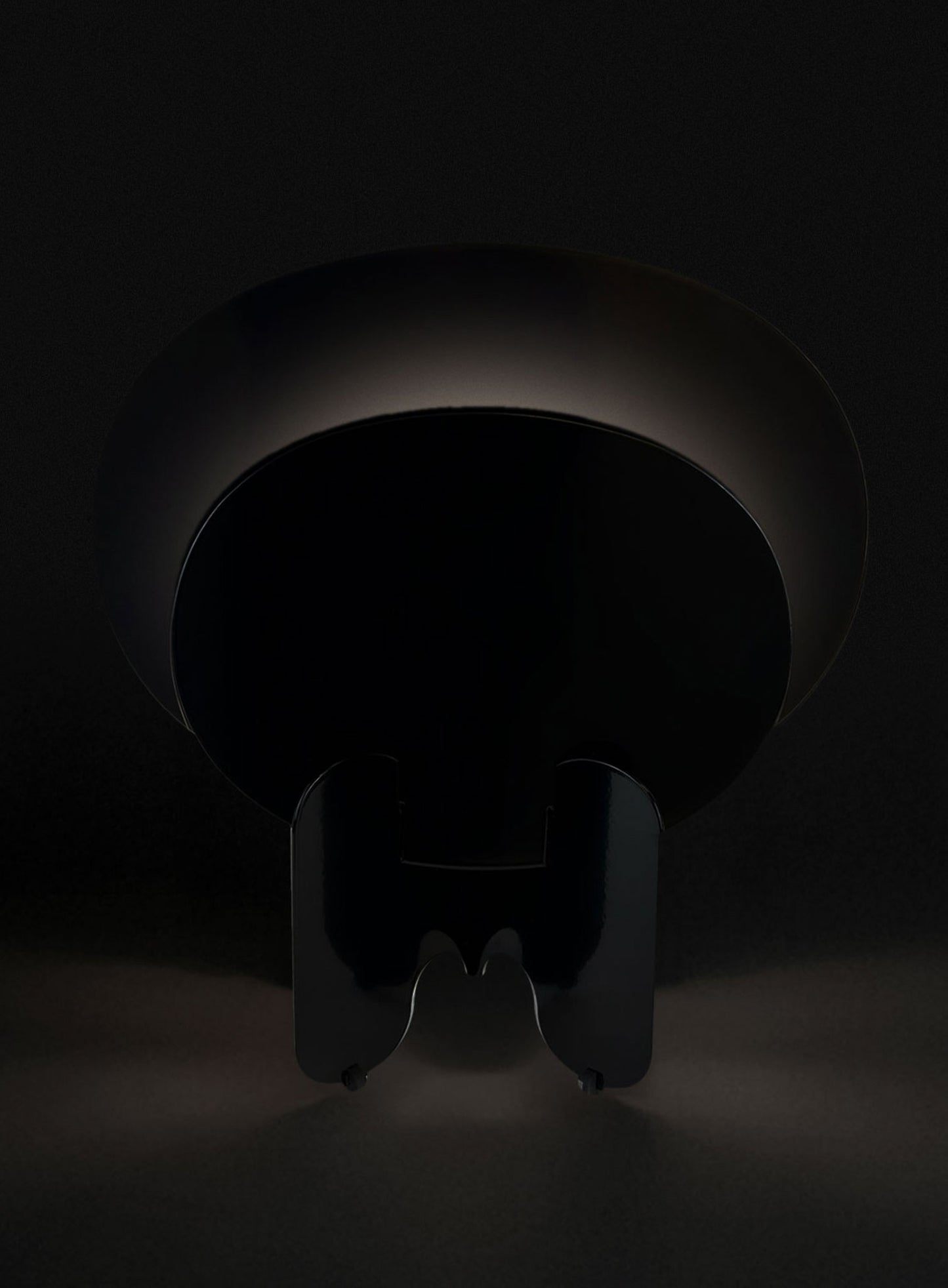 Lampe Aurora XL "DEEP BLACK" - THERMOLAQUE COLOR - AMCA OVAL