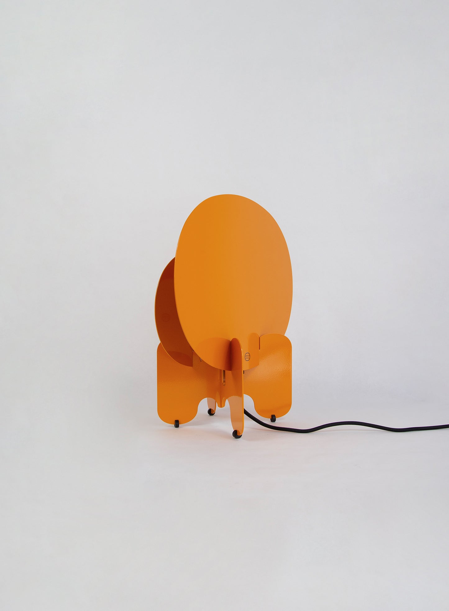 oval orange tangerine lamp aurora medium light interior design cool