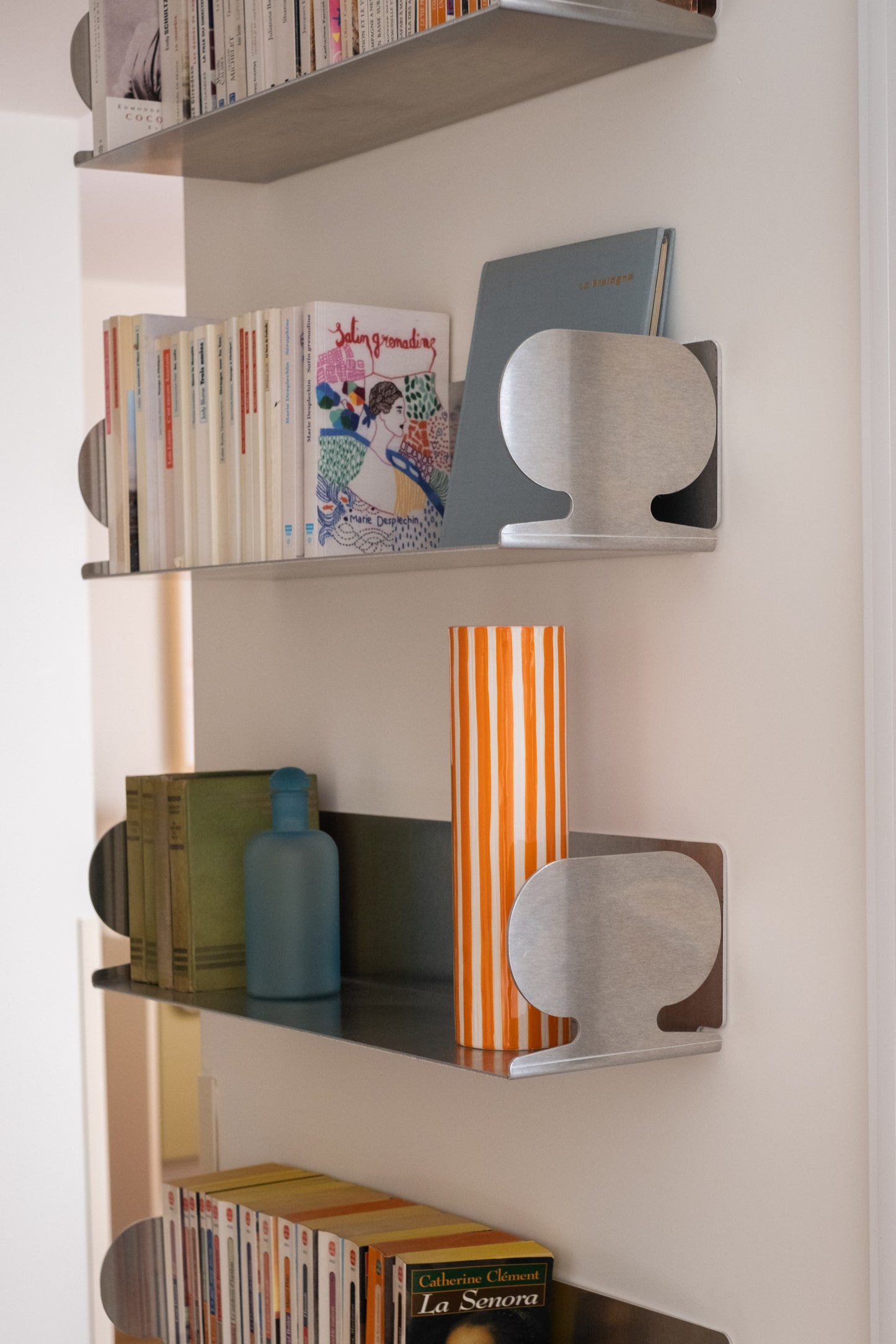 Pair of wall shelves