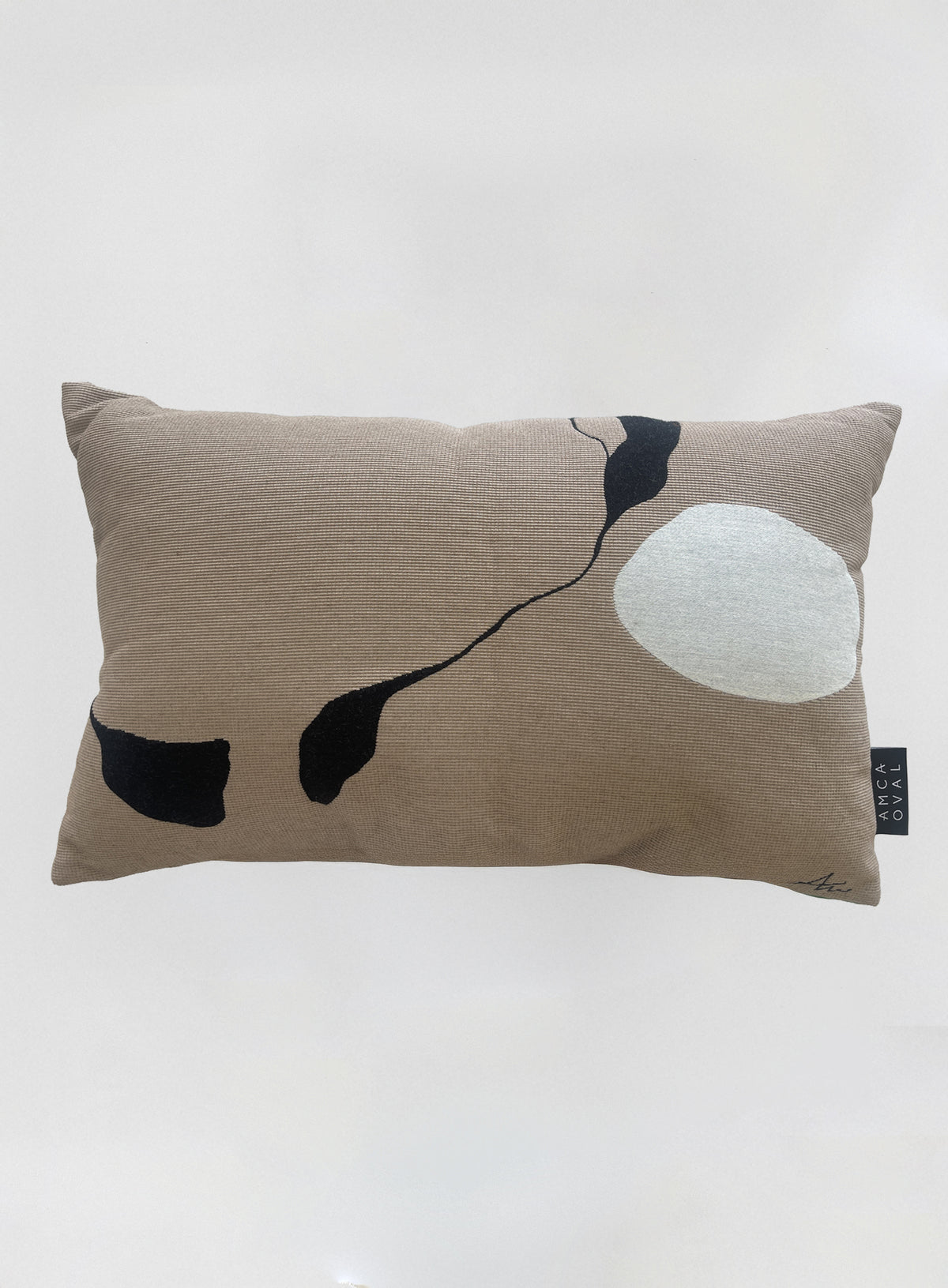 Coussin tissé "Vibrations" : Earthscape - COUSSIN - AMCA OVAL