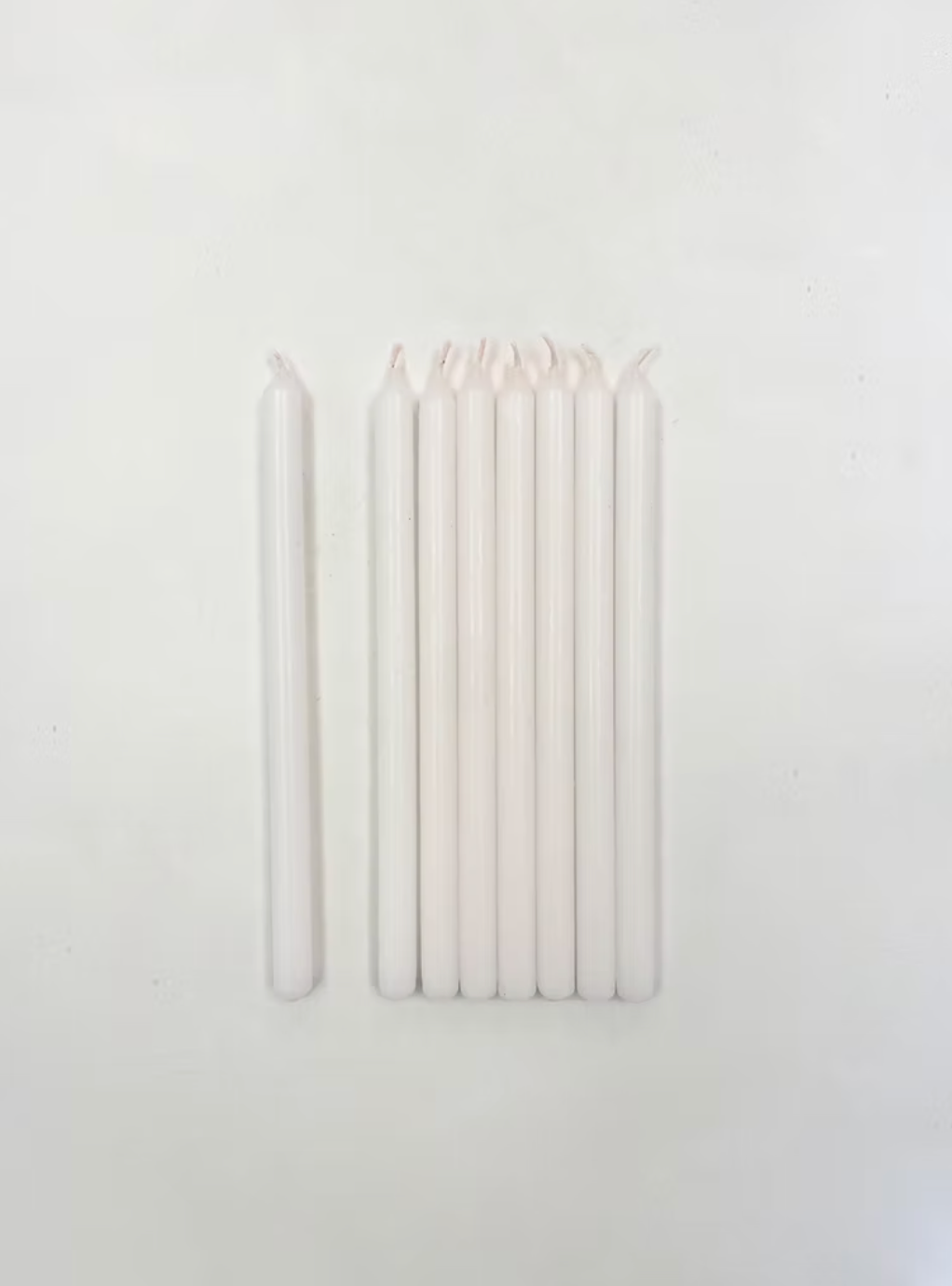 Box of 8 candles for Aurora trio