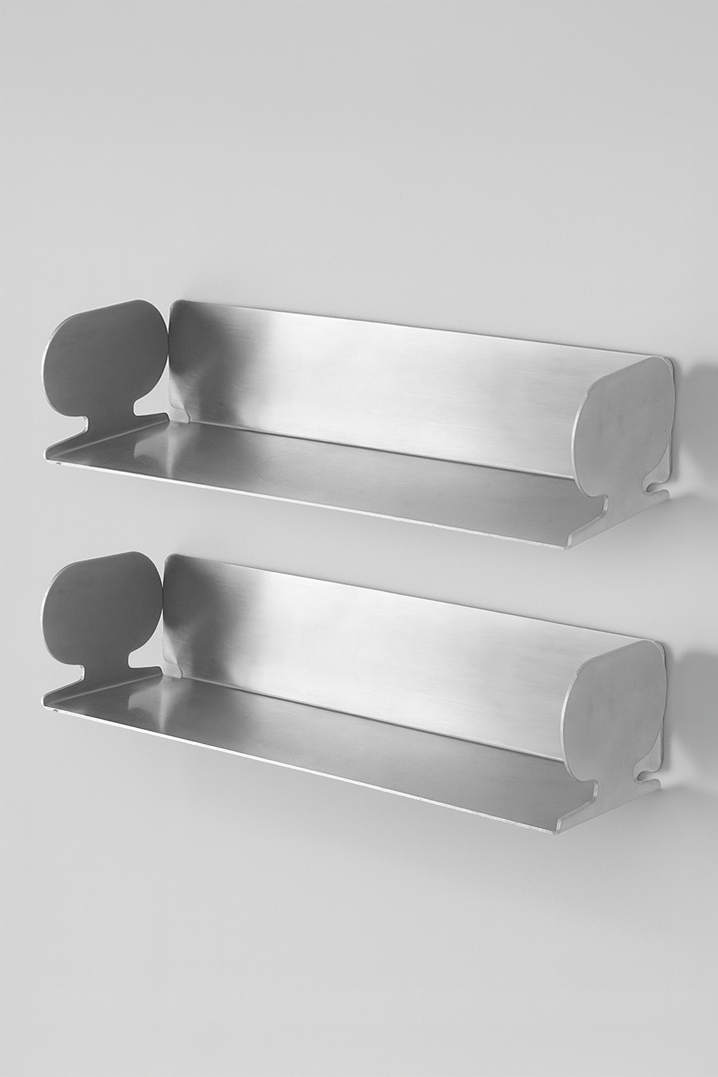 Pair of wall shelves