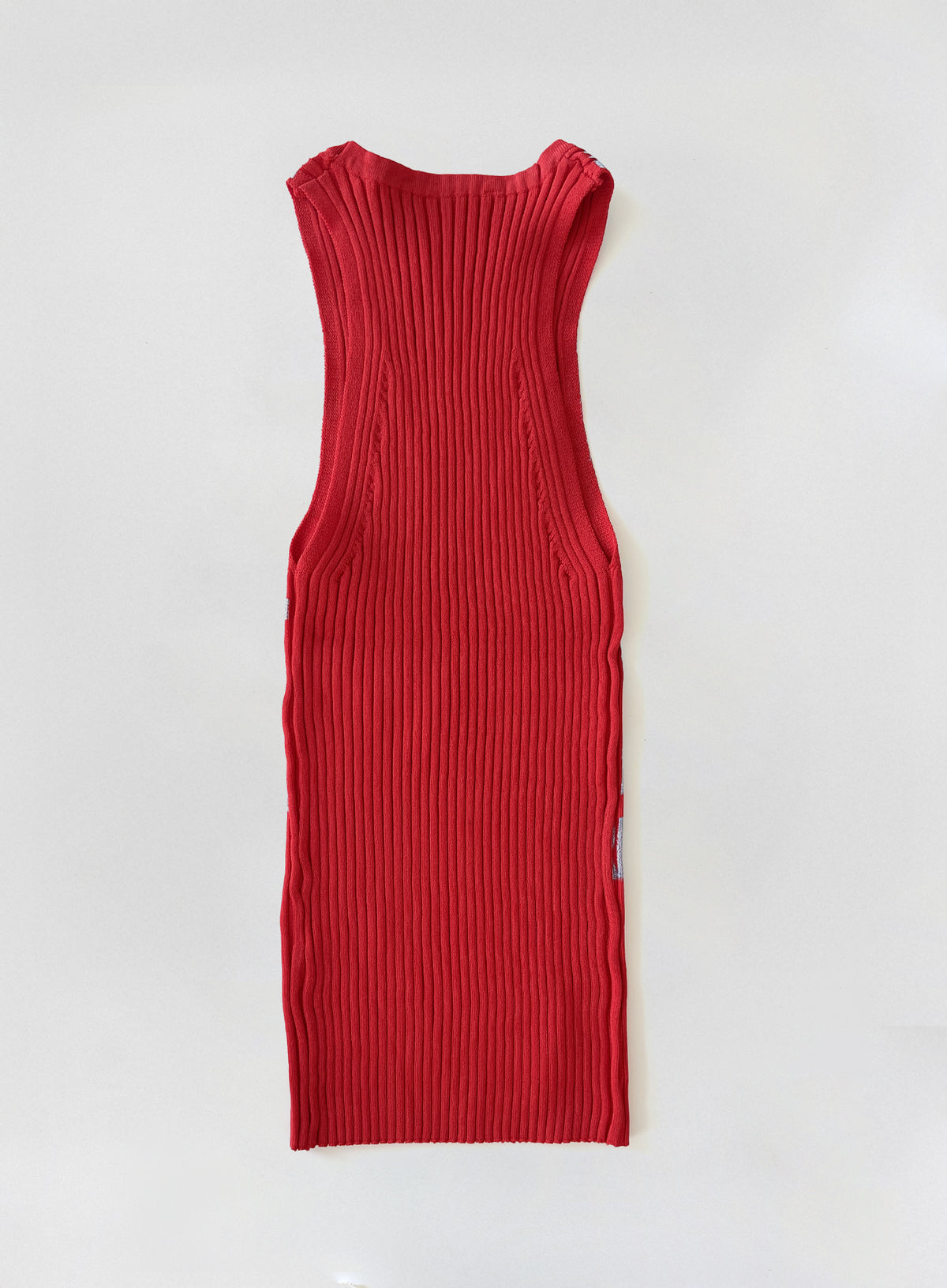 Débardeur sérigraphié Aurora Rouge - TANK TOP - AMCA OVAL
