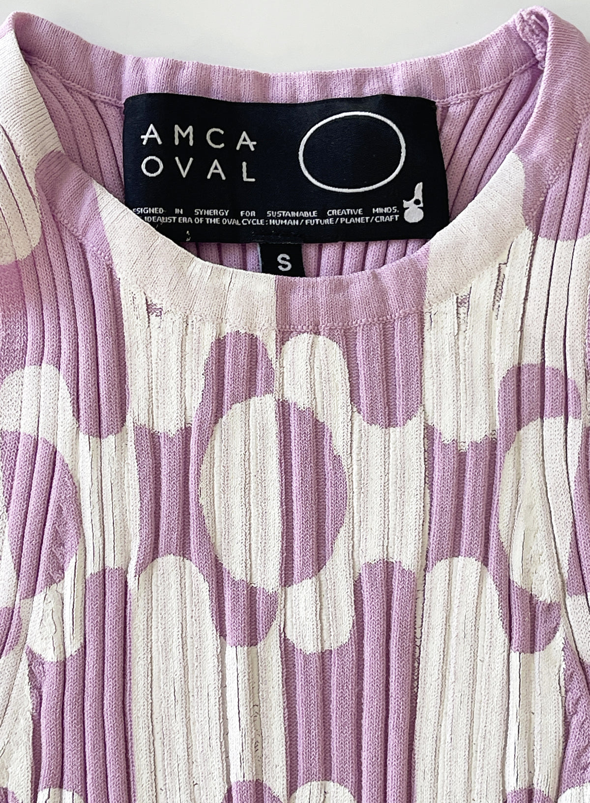 Débardeur sérigraphié Aurora Lila - TANK TOP - AMCA OVAL