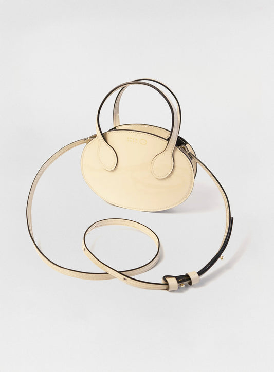 Mini sac Oval Ivory