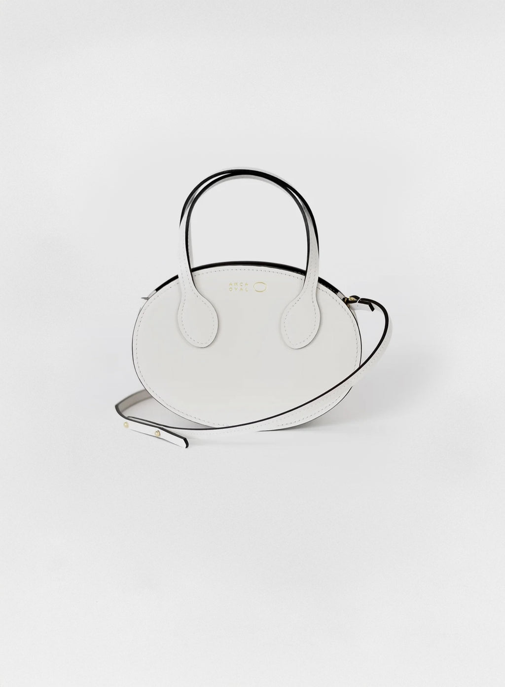 Mini sac Oval Blanc - MINI SAC - AMCA OVAL