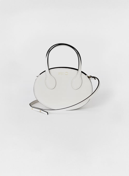 Mini sac Oval Blanc