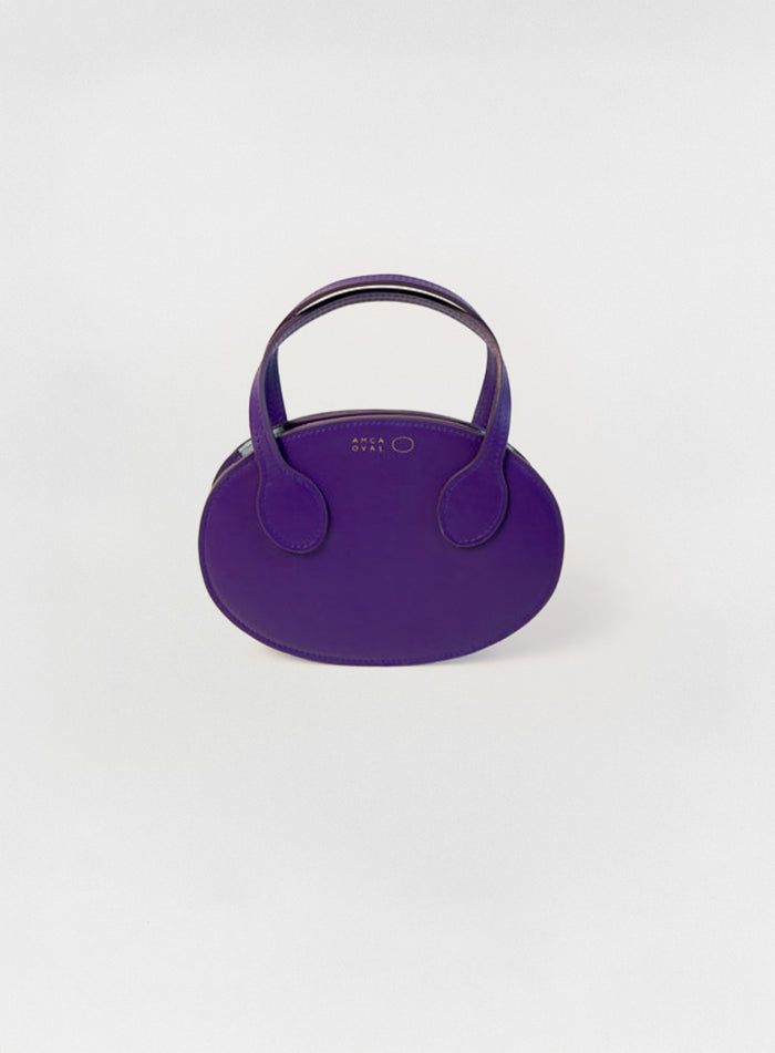 Mini sac Oval Violet