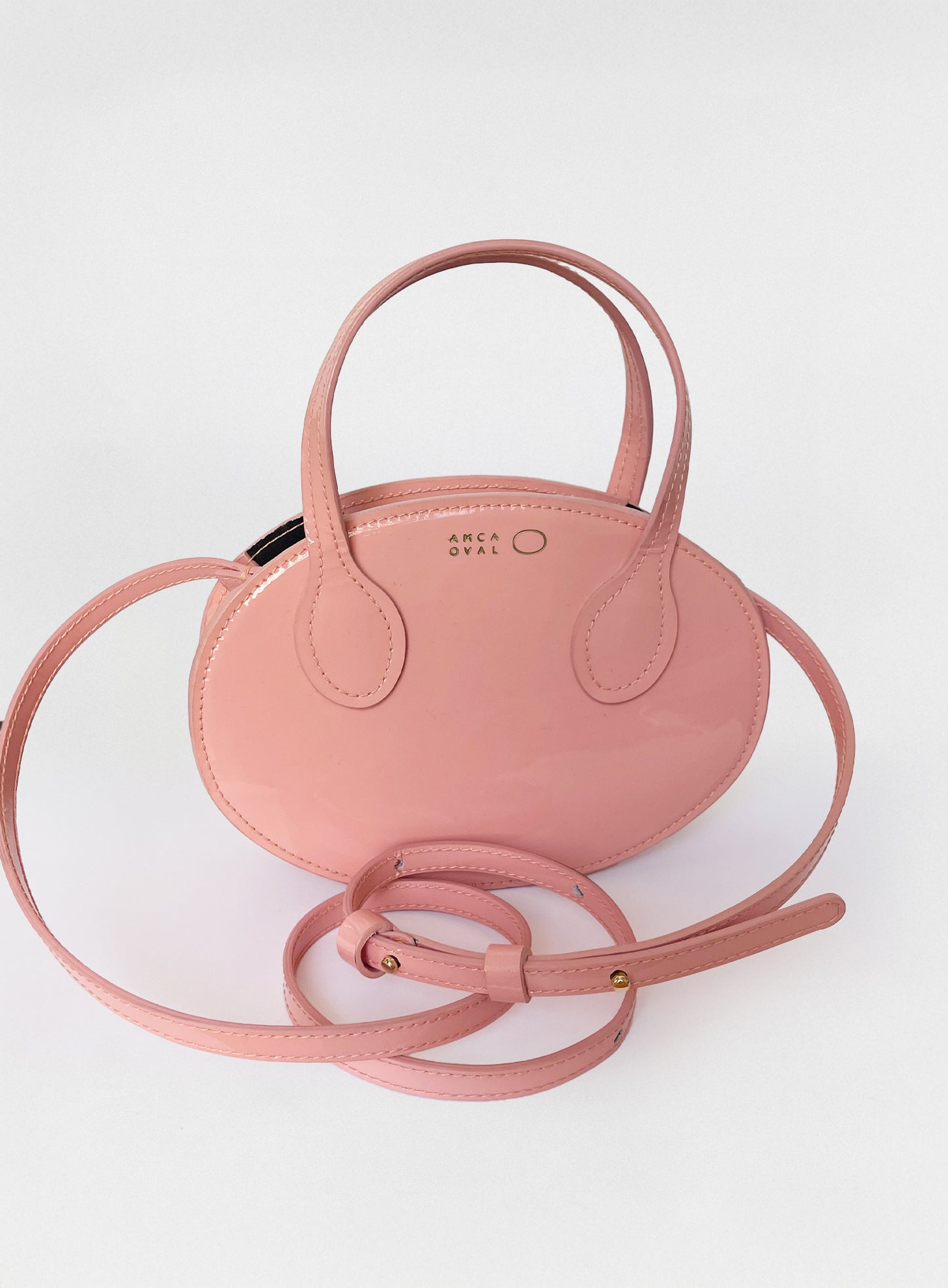 Mini Oval pink bag