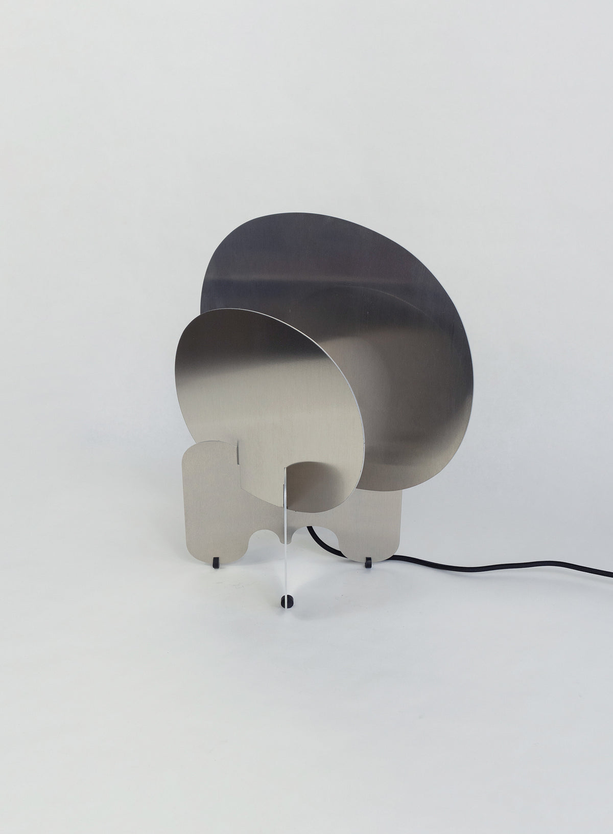 oval metal aluminium lamp aurora medium light interior design cool