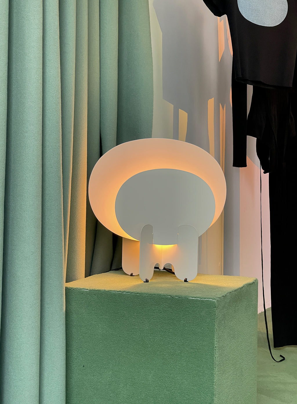 Lampe Aurora : "IVORY" - THERMOLAQUE COLOR - AMCA OVAL