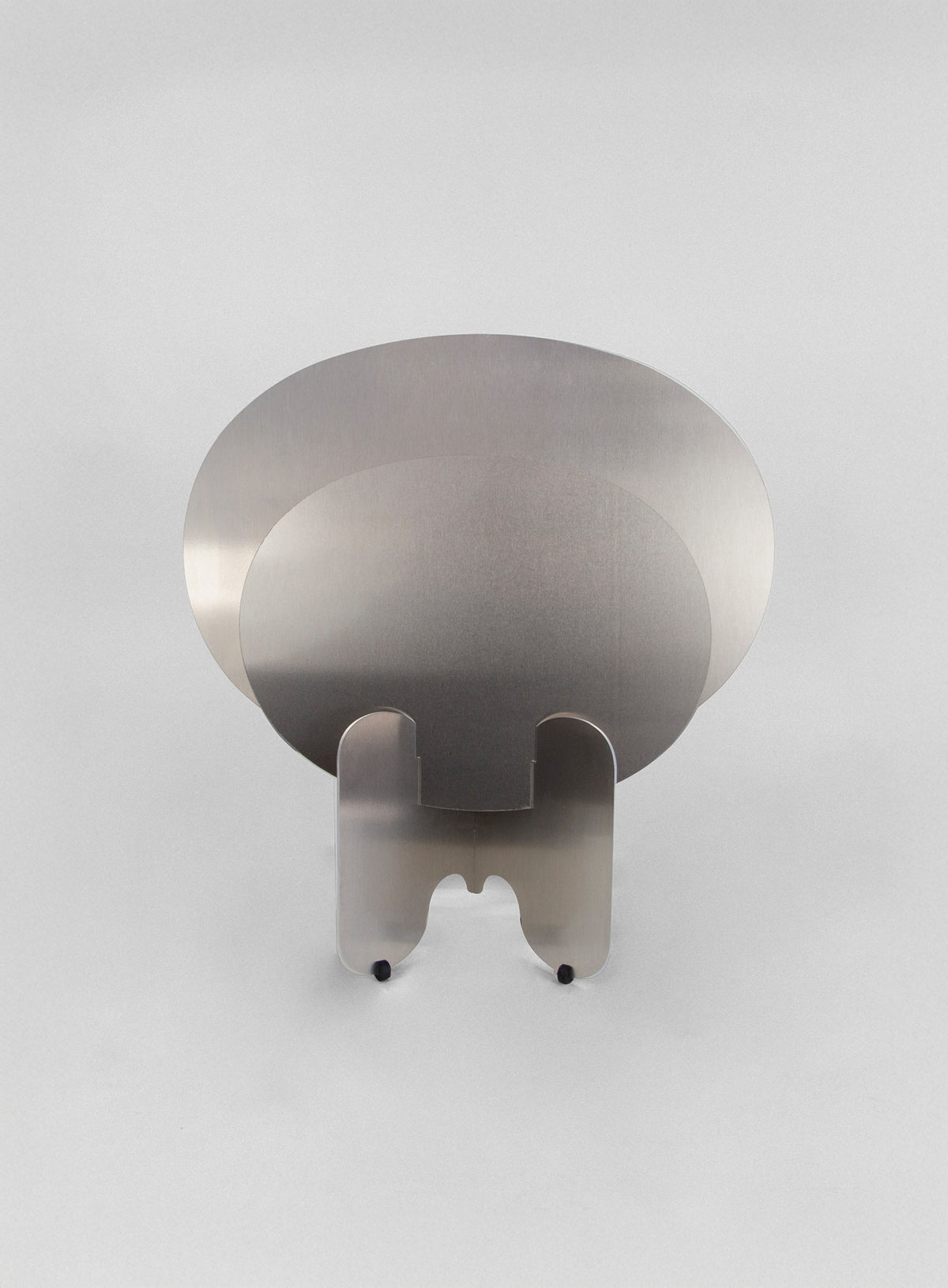 Lampe Aurora Alluminium - METAL ALLUMINIUM - AMCA OVAL
