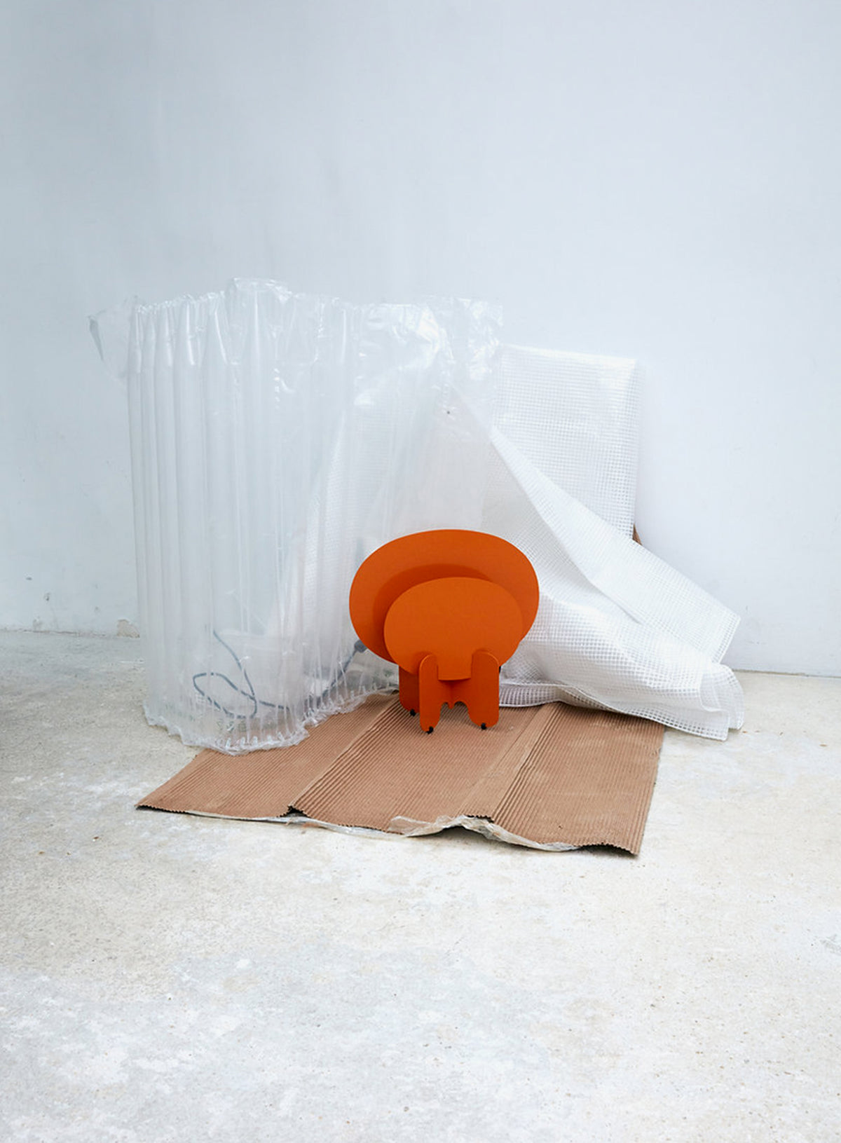 Lampe Aurora : "TANGERINE" - THERMOLAQUE COLOR - AMCA OVAL