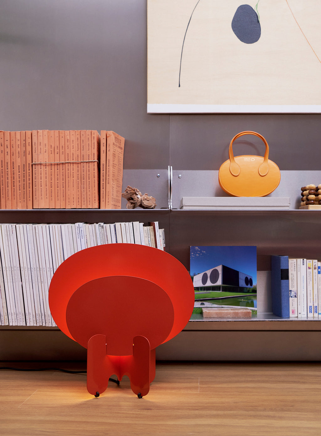 Lampe Aurora : "LIP-STICK" - THERMOLAQUE COLOR - AMCA OVAL