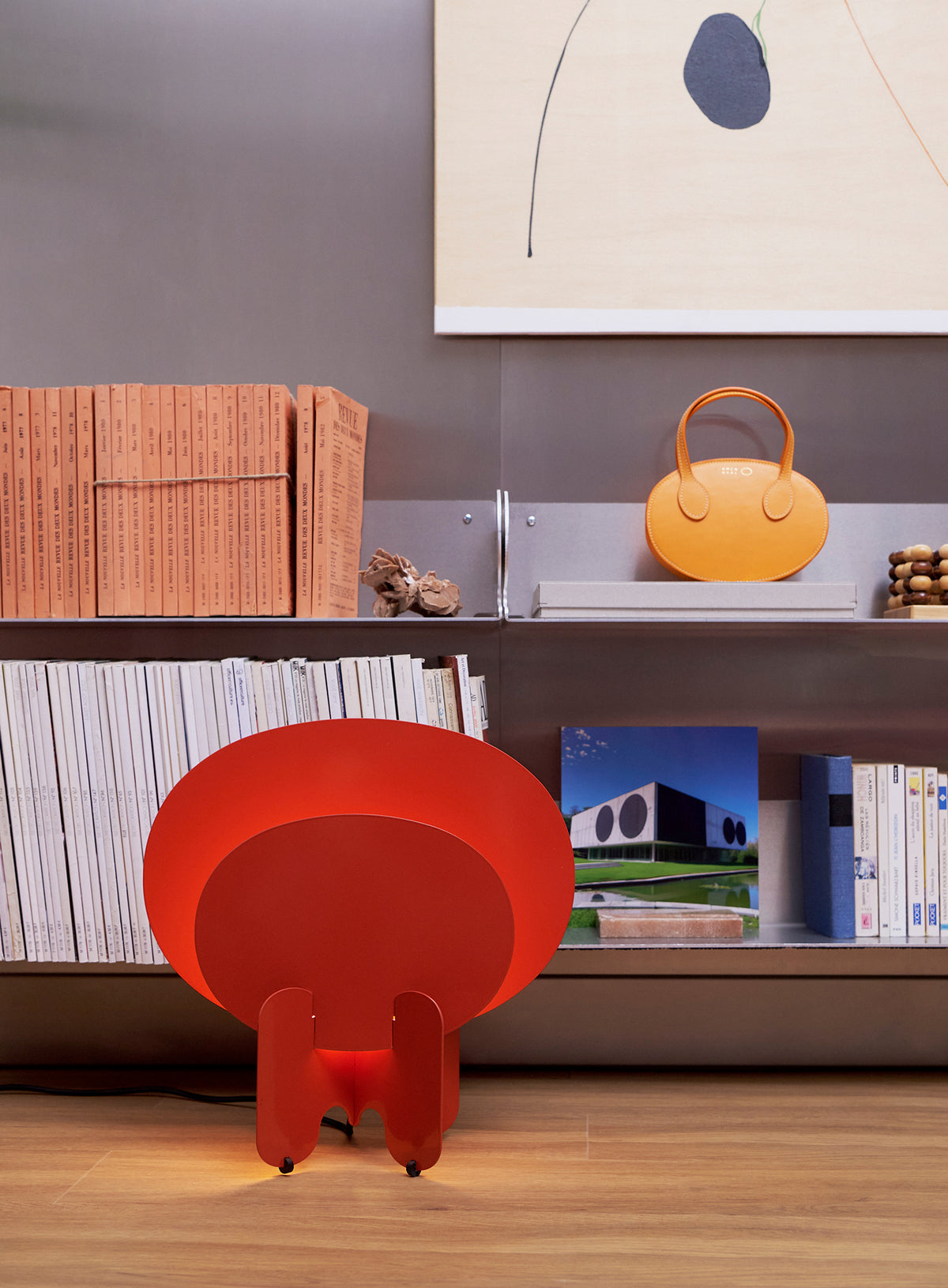 Lampe Aurora : "LIP-STICK" - THERMOLAQUE COLOR - AMCA OVAL