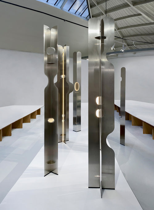 Totem Aurora 001A - METAL ALLUMINIUM - AMCA OVAL