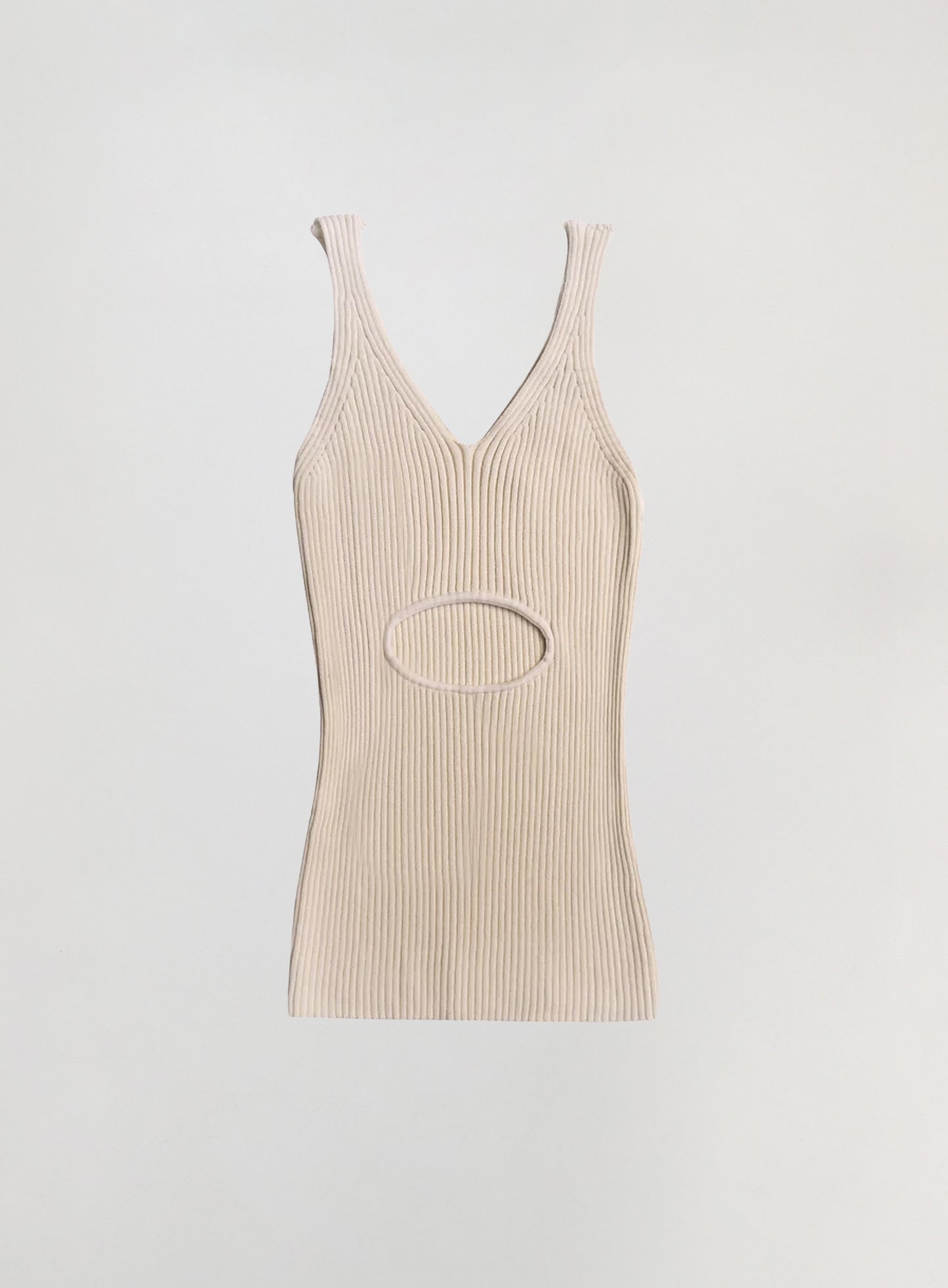 Oval Perforated Tank Top