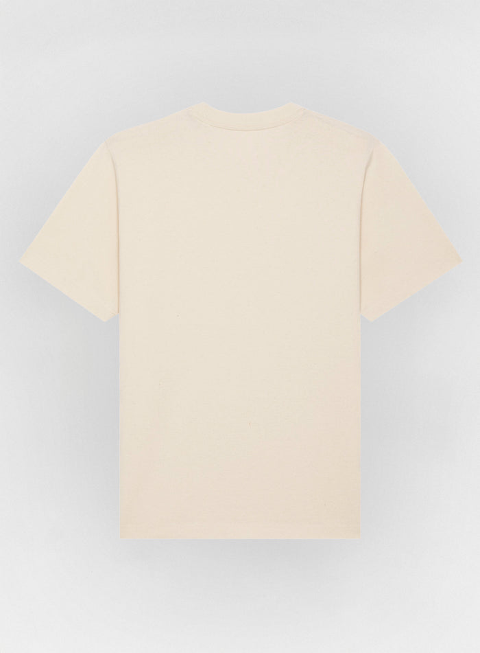 T-Shirt Écru Imprimé