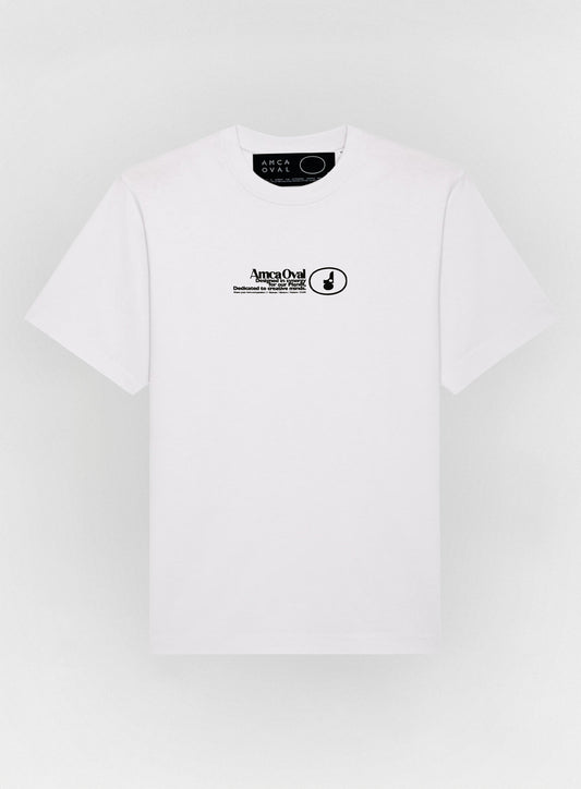 T-Shirt Blanc Imprimé