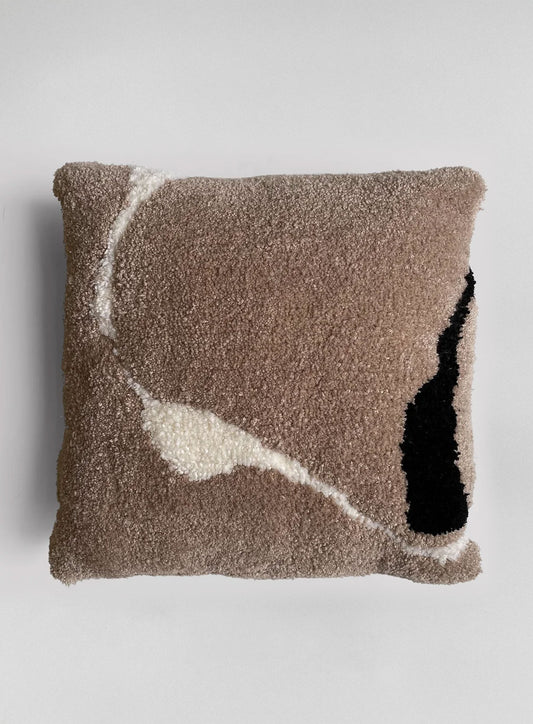 Coussin "Vibrations" : Brownscape