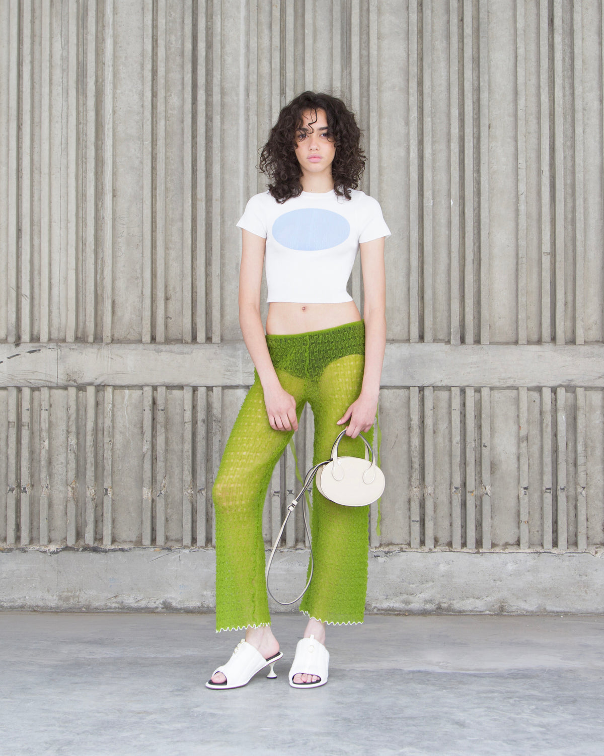 Mini-tee Colorama : WHITE SKY - MINI TEE - AMCA OVAL