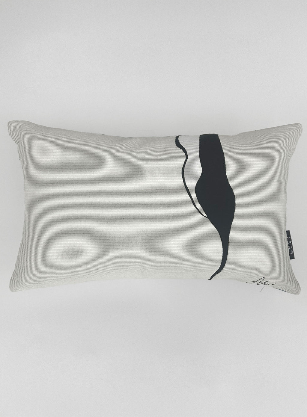 Coussin tissé "Vibrations" : Greenscape - COUSSIN - AMCA OVAL